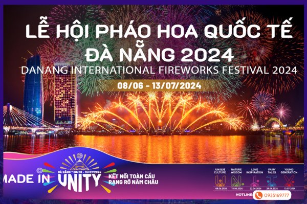 VÉ PHÁO HOA ĐÀ NẴNG 2024 – Đặt vé DIFF 2024 Online